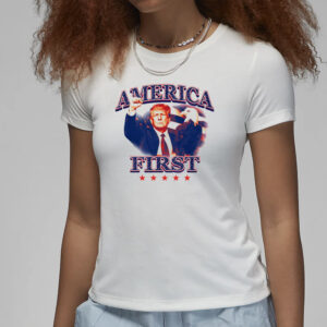 Trump America First Patriotic Tee 7 Trump America First Tee3