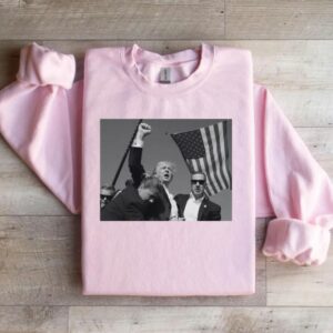 Trump Assassination Attempt Sweatshirt: Show Your Support for the Former President 5 Trump Assassination Sweatshirt, Maga Donald Trump Sweater, Crewneck Trump Assassination attemp sweater, Gift for Republican sweater1