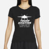 Trump Aviation Flying higher and keeping us safe in 2024 white Essential T-Shirts