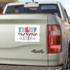 Trump Car Magnet, Trump Revenge Tour, Vote 4 Trump Bumper Sticker, Trump Gifts, Trump Supporter, Republican, Patriotic Car Magnet