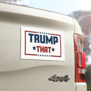 Trump Car Magnet, Trump Revenge Tour, Vote 4 Trump Bumper Sticker, Trump Gifts, Trump Supporter, Republican, Patriotic Car Magnet1