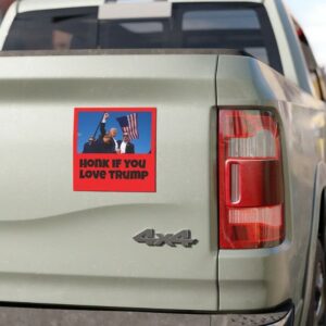 Trump Car Magnets, Honk If You Love Trump, Trump 2024, USA, Freedom, Car Magnet, Vehicle, Sports, Outdoors 4 Trump Car Magnets, Honk If You Love Trump, Trump 2024, USA, Freedom, Car Magnet, Vehicle, Sports, Outdoors1