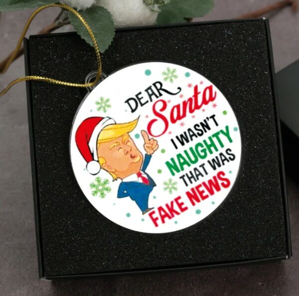 Trump Christmas Ornament, Conservative Anti Liberal Ornament, Trump Ornament, Team Trump Ornament, Make Christmas Great Again Gift Ideas1