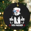 Trump Christmas Ornament, Trump Christmas 2024, Trump 2024 Merch, Trump Xmas Gift, Gift for Republican, Gag gift for democrat, MAGA Merch