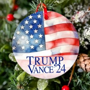 Trump Christmas Ornaments 2024: Celebrate the Season with Trump and Vance 5 Trump Christmas Ornaments 2024 Trump Christmas Ornament Trump Vance 2024 Christmas Ornament 45 47 Ornament Trump Christmas Gift Republican1