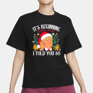Trump Christmas: It's Beginning to Look a Lot Like I Told You So 6 Trump Christmas it’s beginning to look a lot like I told you so shirt2