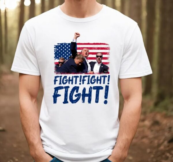 Trump Fight Fight Fight Shirt, God Bless Trump Shirt, President Donald Trump 2024 Shirt, Support Trump Shirt,Trump 2024 Election Shirt1