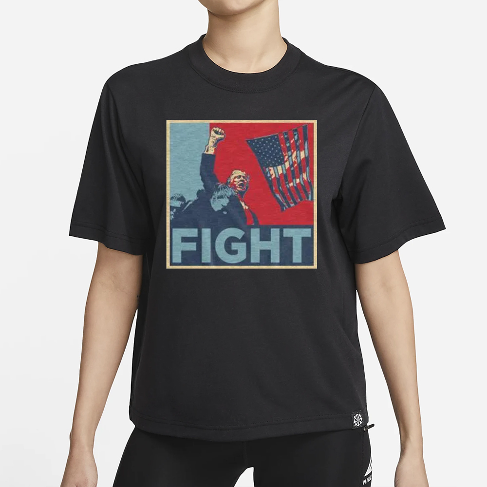 Trump "Fight" Tee: Show Your Support for the 45th President 9 Trump Fight Tee – Unisex1