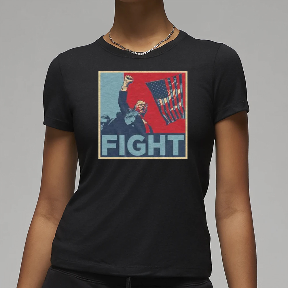 Trump "Fight" Tee: Show Your Support for the 45th President 11 Trump Fight Tee – Unisex3