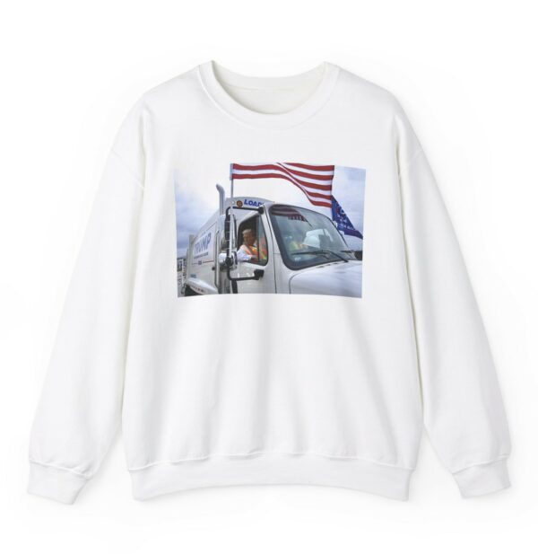 Trump Garbage Truck Crewneck Sweatshirt