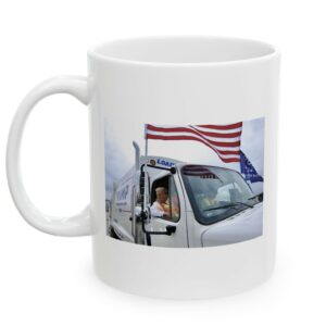 Trump Garbage Truck Mug: The Perfect Gift for Political Junkies 7 Trump Garbage Truck Mug