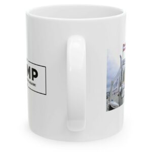 Trump Garbage Truck Mug: The Perfect Gift for Political Junkies 5 Trump Garbage Truck Mug USA