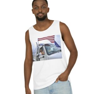 Trump Garbage Truck Tank Top: Show Your Patriotism and Environmental Awareness 7 Trump Garbage Truck Tank Top TShirt