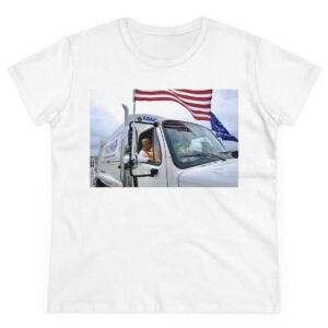 Trump Garbage Truck: The Ultimate Political Statement for Women 9 Trump Garbage Truck Women's Shirt