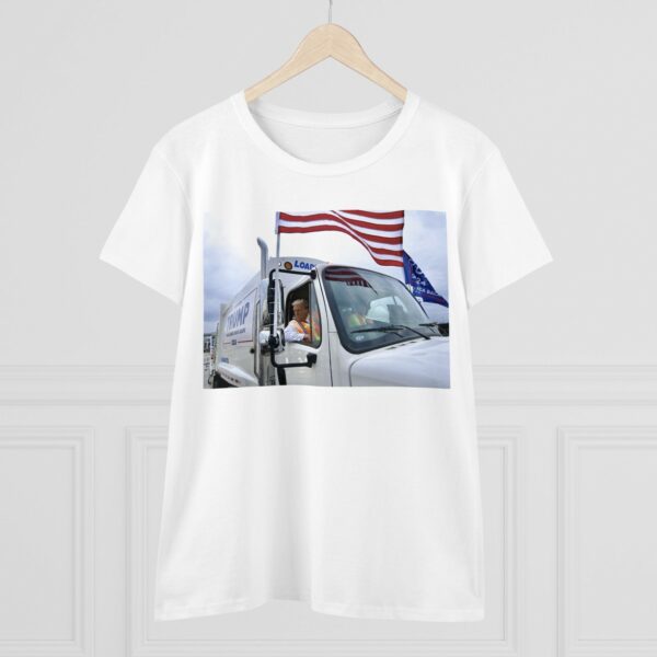 Trump Garbage Truck Women's Shirts