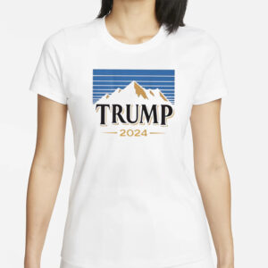 Trump Ice 2024: The Ultimate Patriotic Statement 5 Trump Ice 2024 (on back) T-Shirt1