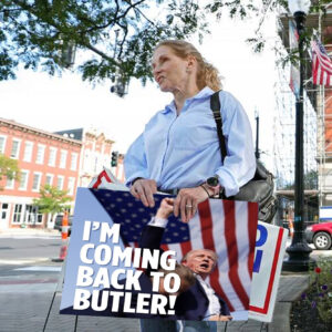 Trump 2024: I'm Coming Back to Butler! Yard Sign 7 Trump I'm Coming Back To Butler! Yard Sign Usa