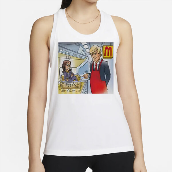 Trump Is Cooking Kamala In The Polls McDonald’s Shirt2