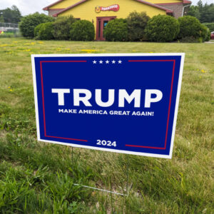 Show Your Support: Trump MAGA Political 2024 Yard Signs 5 Trump MAGA Political 2024 Signs, Republican Yard Signs1