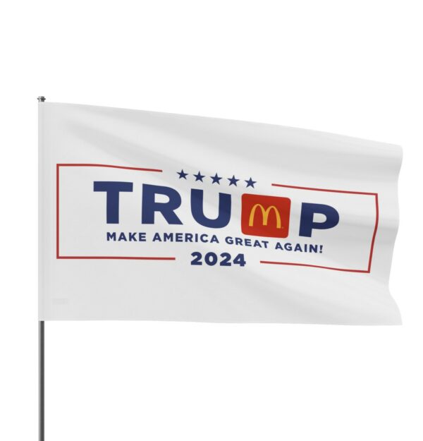 Trump MAGADonald’s 2024 Flag US