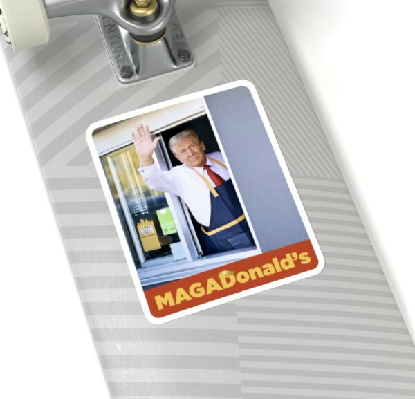 Trump MAGADonald’s Sticker