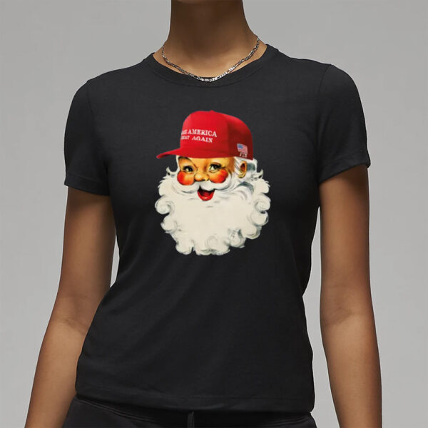 Trump Make Christmas Great Again shirt, Santa Trump Christmas 2024 T-Shirt3