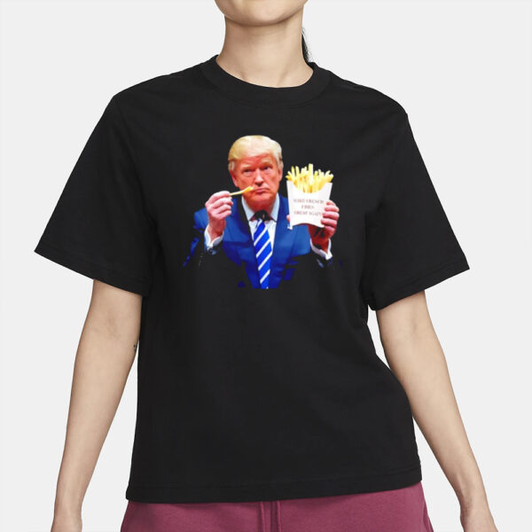 Trump McDonald’s Make French Fries Great Again shirt2