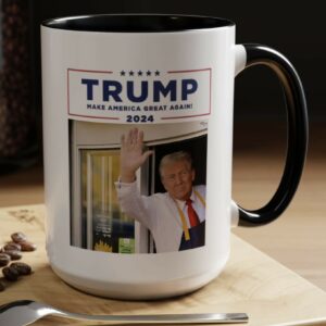 Trump McDonald's Mug: Show Your Support for the Former President with This Unique Coffee Cup 7 Trump McDonalds Mug, Donald Trump Coffee Mugs