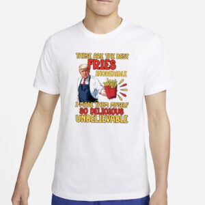 Trump's Favorite Meal: Make America Great Again with Fries and a Big Mac 6 Trump McDonalds Shirt, Trump Fries Shirt, Make America Great Shirt, men shirts2