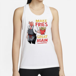Make Fries Great Again: Show Your Patriotism with Trump McDonald's Shirt 6 Trump McDonald’s make fries great again shirt2