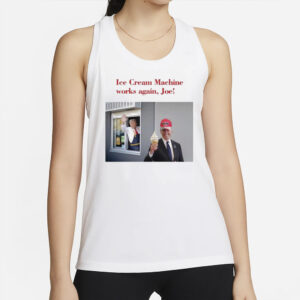 Trump McDonald's Ice Cream Machine Restored: Joe 2024 Victory Shirt 6 Trump Mcdonald’s Ice Cream Machine Works Again Joe 2024 Shirt2