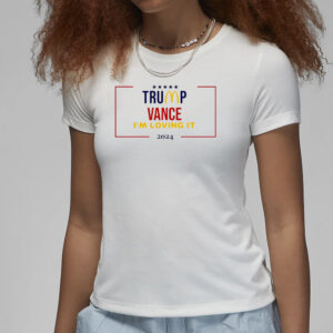 Show Your Support: Trump McDonald's Vance 2024 "I'm Lovin' It" Shirt 7 Trump Mcdonalds Vance 2024 Im loving it shirt3