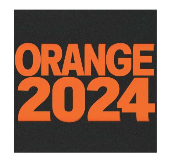 Trump Orange 2024 - a magnet for car bumper