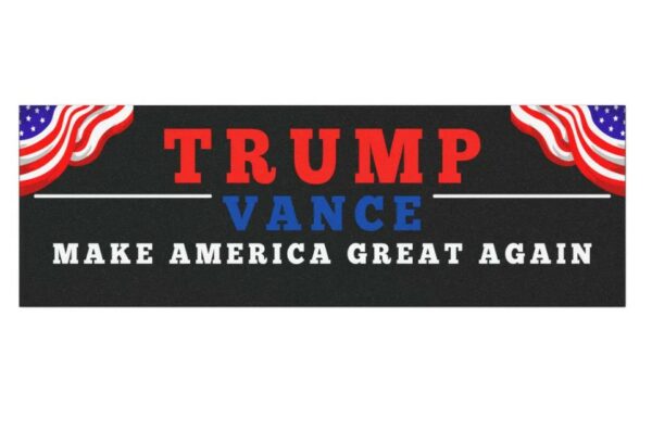 Trump Republican Car Magnet, Patriotic Magnet, Political Bumper Sticker, Conservative Gift, Trump 2024 Decal, Republican Party Gift