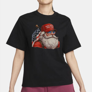 Trump Santa: Make America Great Again Sweatshirt 6 Trump Santa Make America Great Sweatshirt, Santa Trump T- Shirt2