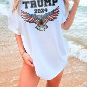 Show Your Patriotism: Trump 2024 Comfort Colors® Tee for True Americans 6 Trump Shirt, American Flag Shirt, Pro Trump Shirt, Pro America Shirt, Trump 2024 Shirt, Republican Shirt, MAGA 2024 Comfort Colors® Tee2