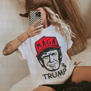 Trump T-shirt, Comfort Colors T-shirt, Vote Trump Tee, Trump 2024, Size up for Oversized, Comfort Colors Tee