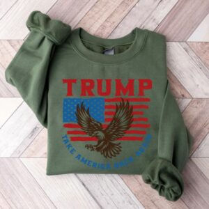 Trump 2024: Take America Back with Vance Sweatshirt 6 Trump Take America Back Sweatshirt, Trump Vance 24 Sweatshirt, President Trump, Republican Shirt, Republican Gifts Support Trump Shirt2
