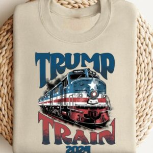 Trump Train 2024: Show Your Support with Our Patriotic Sweatshirts and Shirts 7 Trump Train 2024, Trump Sweatshirt, Donald Trump Shirt, American Sweatshirt, USA Sweatshirt, USA Shirt, Trump President, Political Shirt3