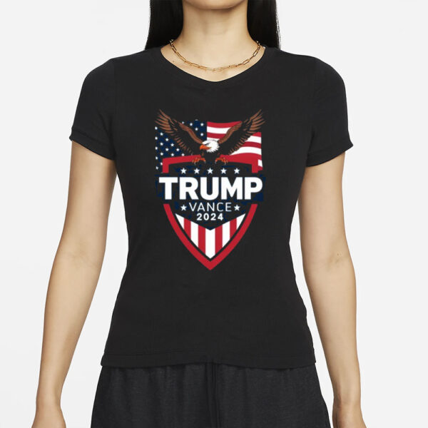 Trump Vance 2024 America Presidential Election Campaign T-Shirt