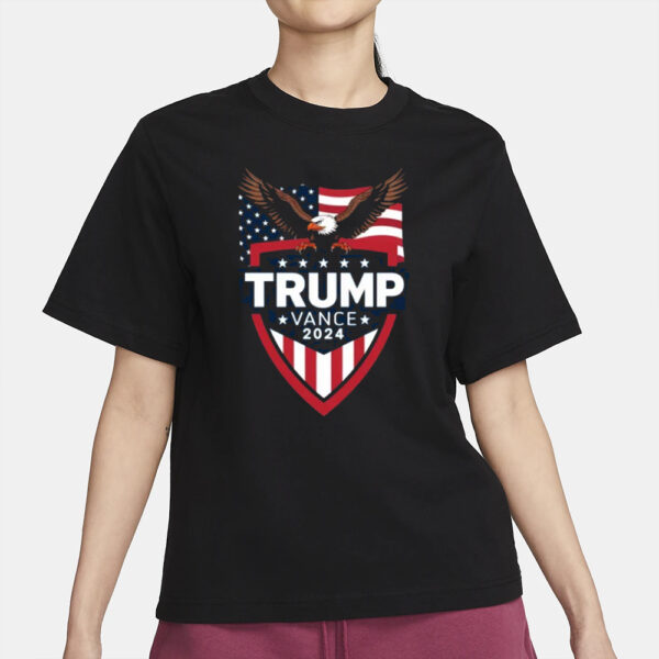 Trump Vance 2024 America Presidential Election Campaign T-Shirt2