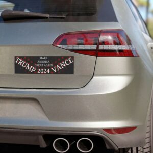 Trump Vance 2024 Car Magnet, Trump Supporter, President Donald Trump Gift, Republican Decor, Patriotic Gift, Trump 2024 Car Magnet1