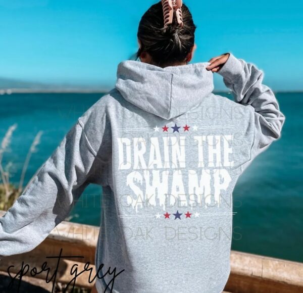 Trump Vance 2024 Drain The Swamp MAGA Trump Hoodie Patriot Sweatshirt Trump Merch Make America Great Again Donald Trump 2024 Election Shirt1