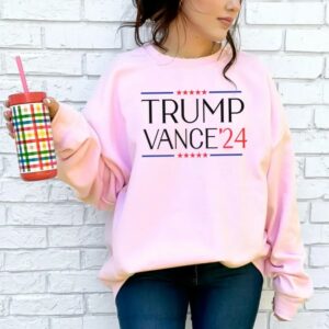 Trump 2024 Election Sweatshirt: Show Your Support for Trump and Vance 5 Trump Vance 2024 Election Sweatshirt - Vice President Hoodie - Trump Fight Sweater - Donald Trump Gift - Patriot Patriotic Hoodie1