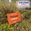 Trump Vance 2024 Halloween lawn Yard Sign