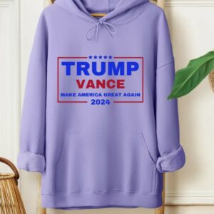 Trump-Vance 2024: The Ultimate Hoodie for Patriots 5 Trump Vance 2024 Hoodie, Vice President JD Vance Hoodie, VP Vance 24 Hoodie, Trump Fight Hoodie, President Donald Trump and JD Vance1