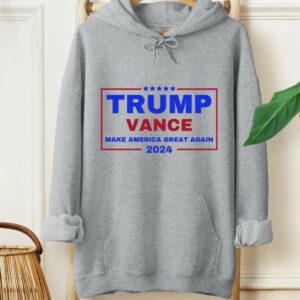 Trump-Vance 2024: The Ultimate Hoodie for Patriots 6 Trump Vance 2024 Hoodie, Vice President JD Vance Hoodie, VP Vance 24 Hoodie, Trump Fight Hoodie, President Donald Trump and JD Vance2