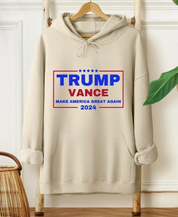 Trump Vance 2024 Hoodie, Vice President JD Vance Hoodie, VP Vance 24 Hoodie, Trump Fight Hoodie, President Donald Trump and JD Vance3