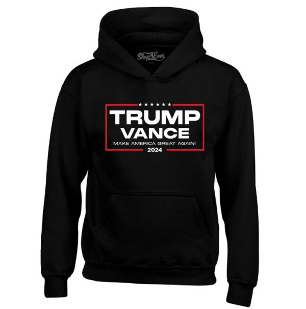 Trump Vance 2024 Make America Great Again Donald Trump Hoodie Sweatshirts. Trump Sweatshirt. Election 2024 Sweatshirt. American Flag Shirt.