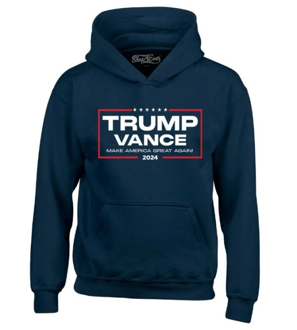 Trump Vance 2024 Make America Great Again Donald Trump Hoodie Sweatshirts. Trump Sweatshirt. Election 2024 Sweatshirt. American Flag Shirt.2